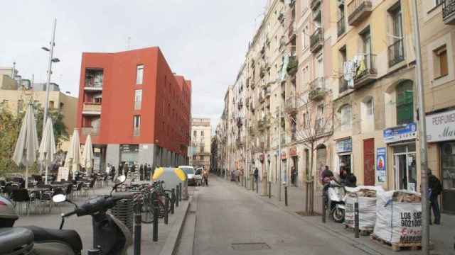 Imagen de la calle d'en Robador, en el barrio del Raval de Barcelona, donde trabajaba la prostituta / CG