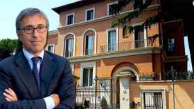 Giovanni Castellucci, consejero delegado de Atlantia, ante la sede social de la compañía en Roma / CG