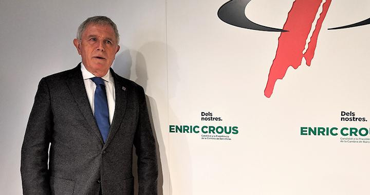 Enric Crous, candidato a la Cámara de Comercio de Barcelona / EP