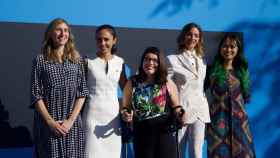 Las ganadoras de los premios Fundación Princesa de Girona de 2022 / GALA ESPÍN - CG