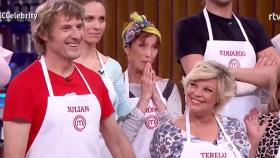 Terelu Campos y Julian Lantzi, los mejor valorados en la primera prueba de ‘MasterChef Celebrity 6’ /TVE