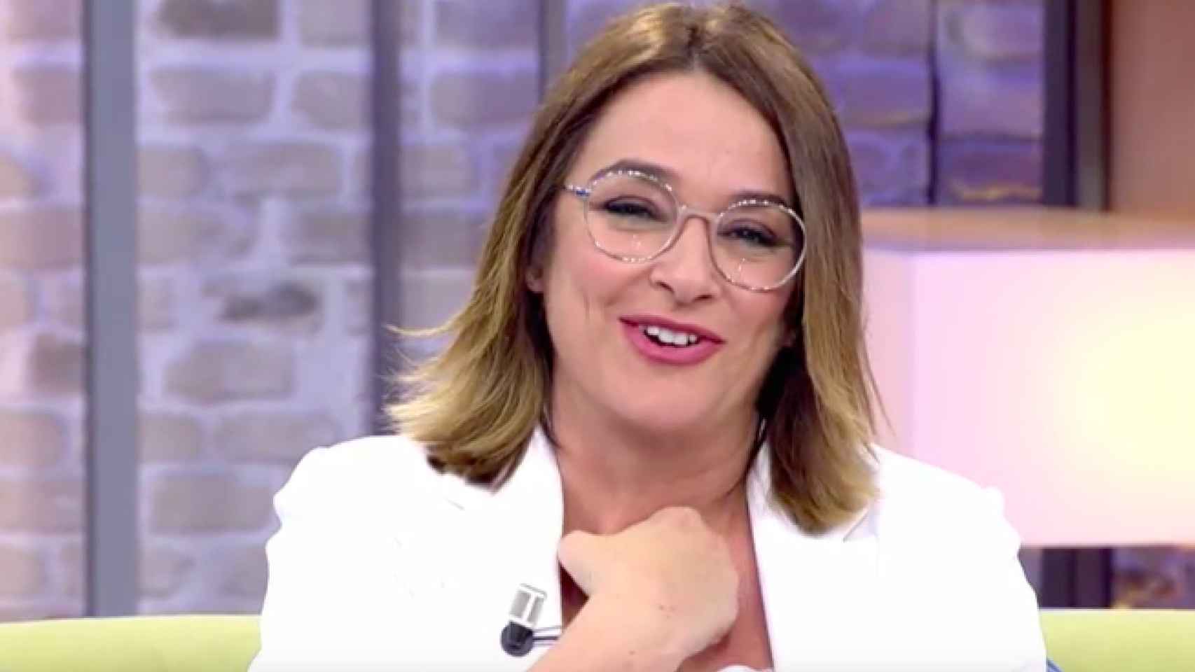 Toñi Moreno se ríe del semidesnudo de Alexia Rivas / MEDIASET