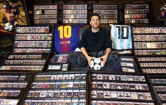 Coleccionista de cromos de Messi