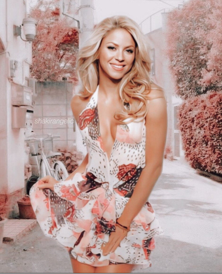 Shakira vestido