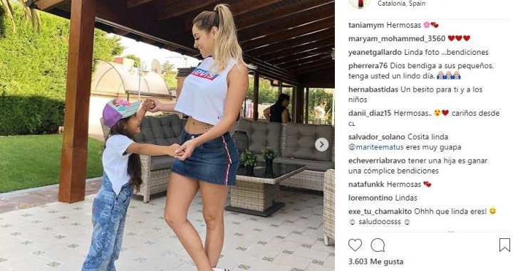 María Teresa Matus junto a su hija / Instagram