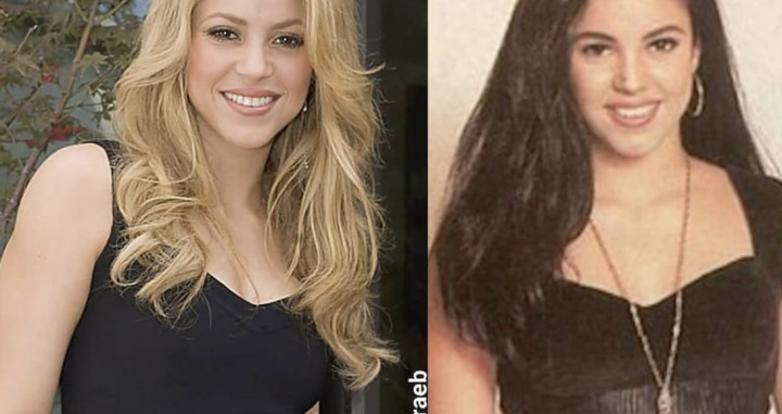 Una foto de Shakira con 30 años y a la izquierda con 15 años / Instagram