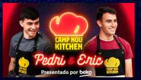 Pedri y Éric García protagonizan 'Camp Nou Kitchen', la nueva serie de vídeos del Barça / Redes