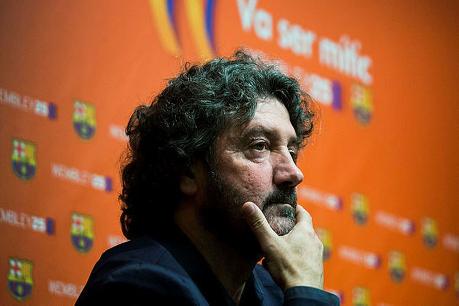 José Mari Bakero en una imagen de archivo en el Barça / Redes