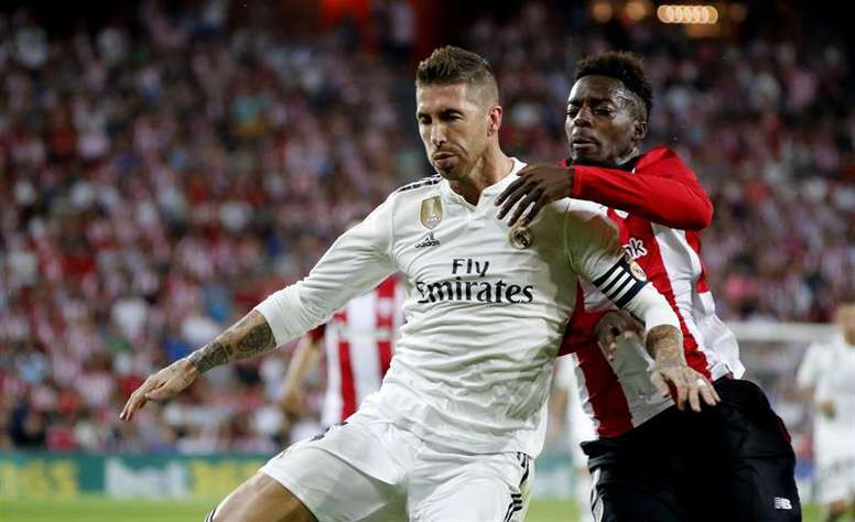 Sergio Ramos más preocupado de marcar que de defender en el Real Madrid / EFE