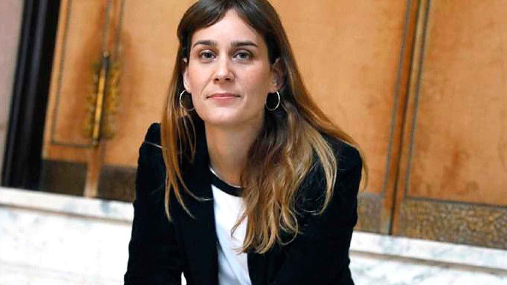 La presidenta del grupo parlamentario de Catalunya en Comú-Podem, Jessica Albiach