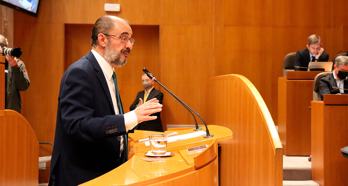 El presidente del Gobierno de Aragón, Javier Lambán / EUROPA PRESS