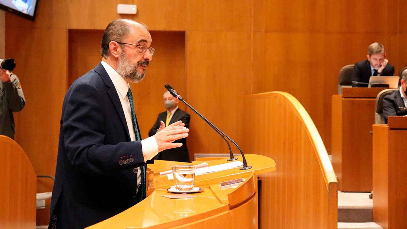 El presidente del Gobierno de Aragón, Javier Lambán / EUROPA PRESS