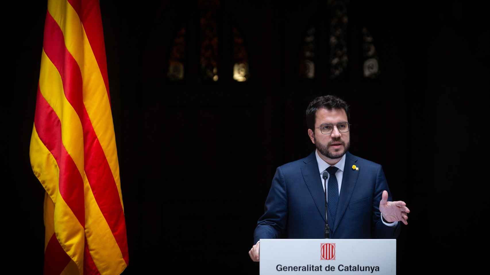 Pere Aragonès, presidente de la Generalitat de Cataluña / EP