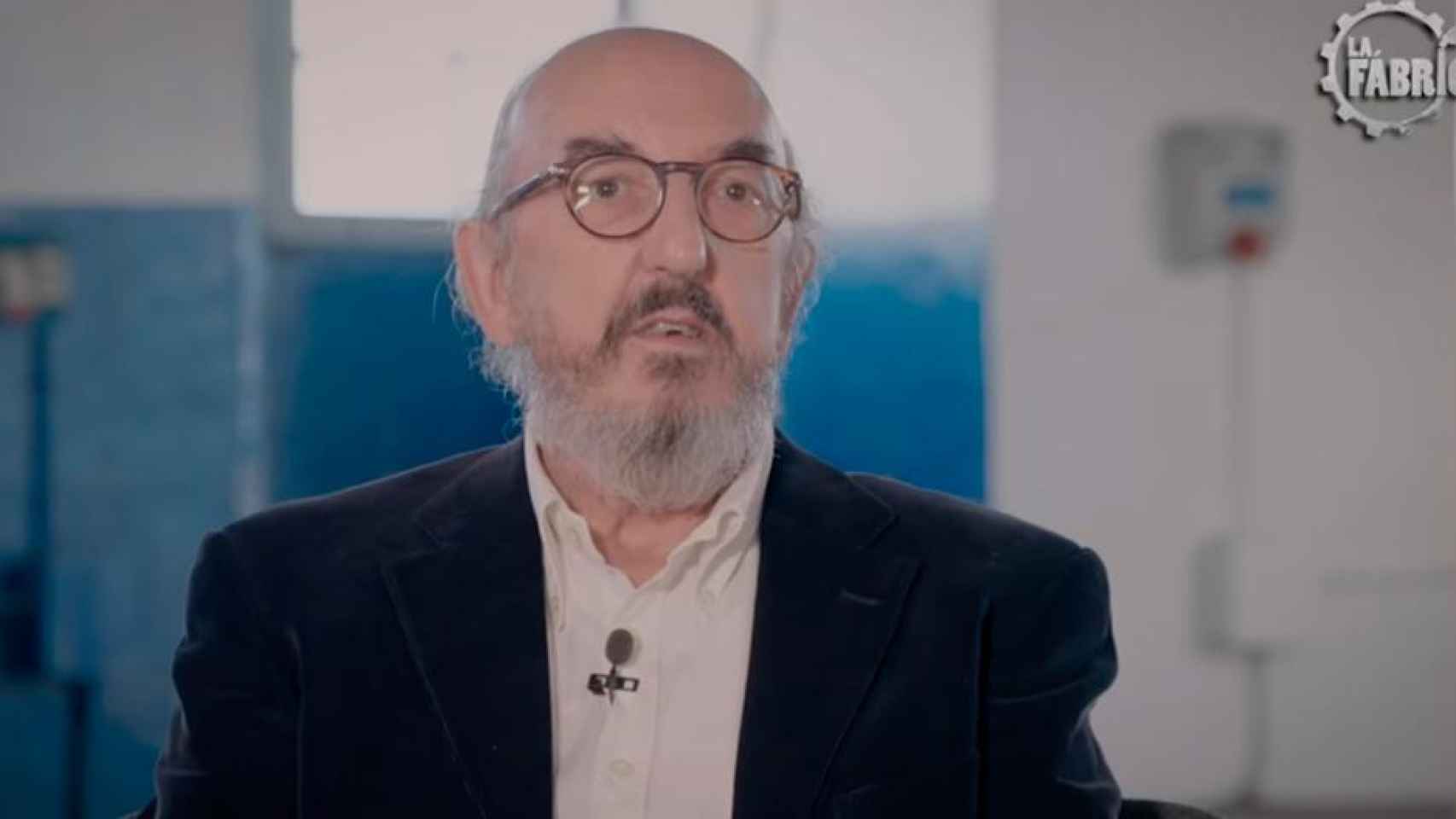 Jaume Roures, fundador de Mediapro, entrevistado en 'La Fábrica', de Gabriel Rufián