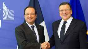 François Hollande y José Manuel Durao Barroso en una imagen de mayo de 2013.