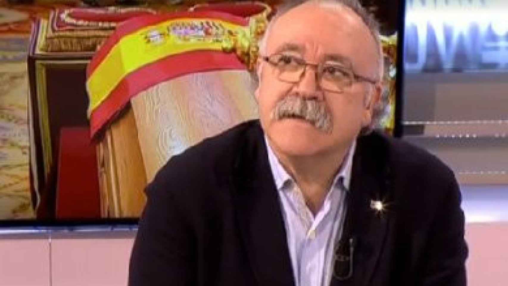 El exlíder de ERC Josep-Lluís Carod-Rovira, en el programa 'Migdia 8TV'