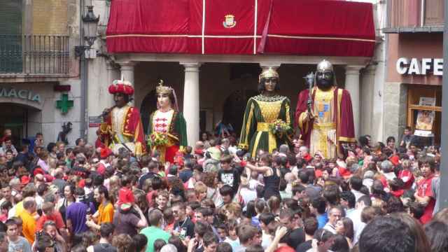 Celebración de la Patum de Berga / EUROPA PRESS