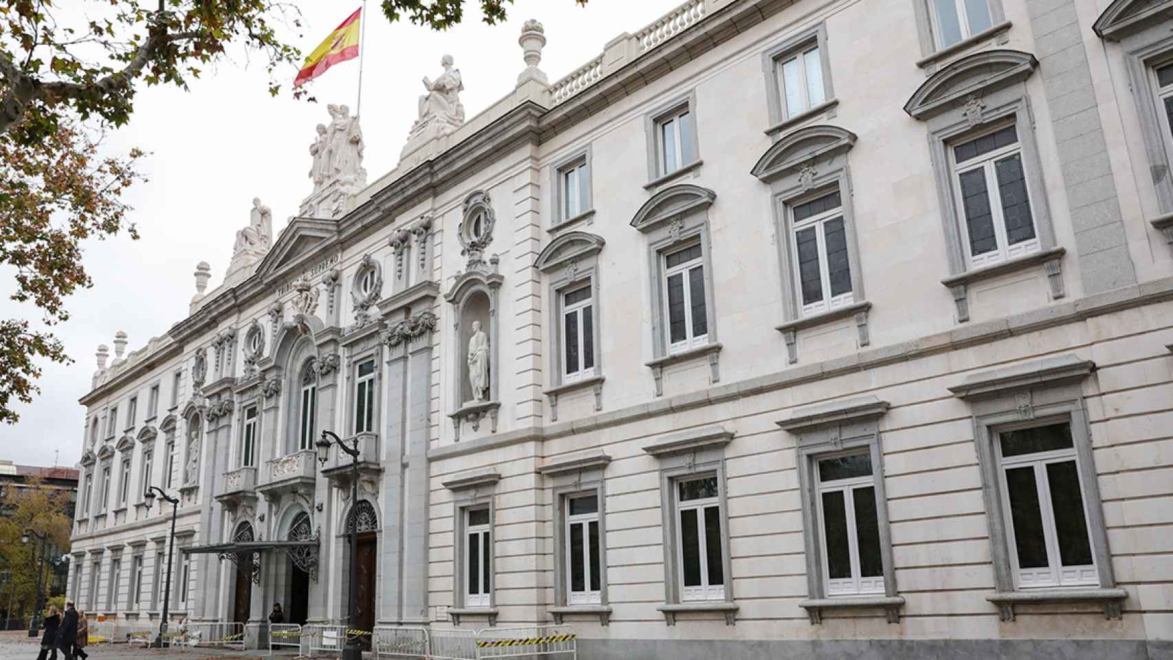 Fachada del Tribunal Supremo, en Madrid / EUROPA PRESS