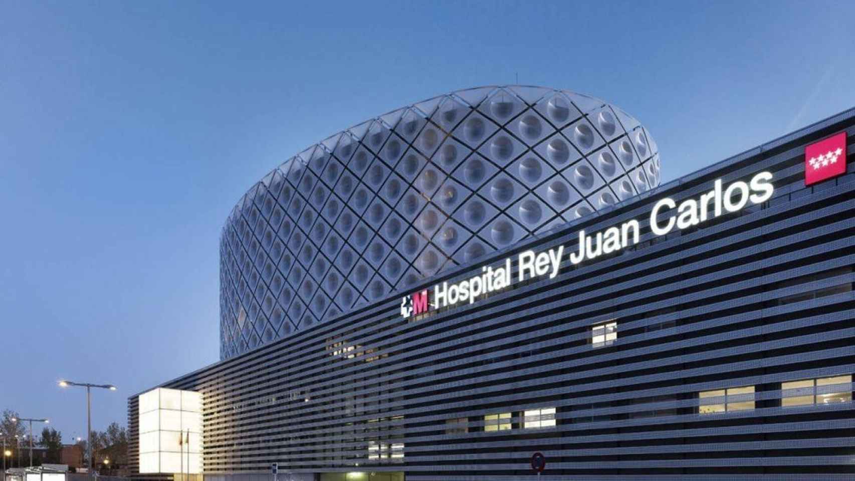 Fachada del hospital Rey Juan Carlos, uno de los hospitales más grande de Madrid / EP