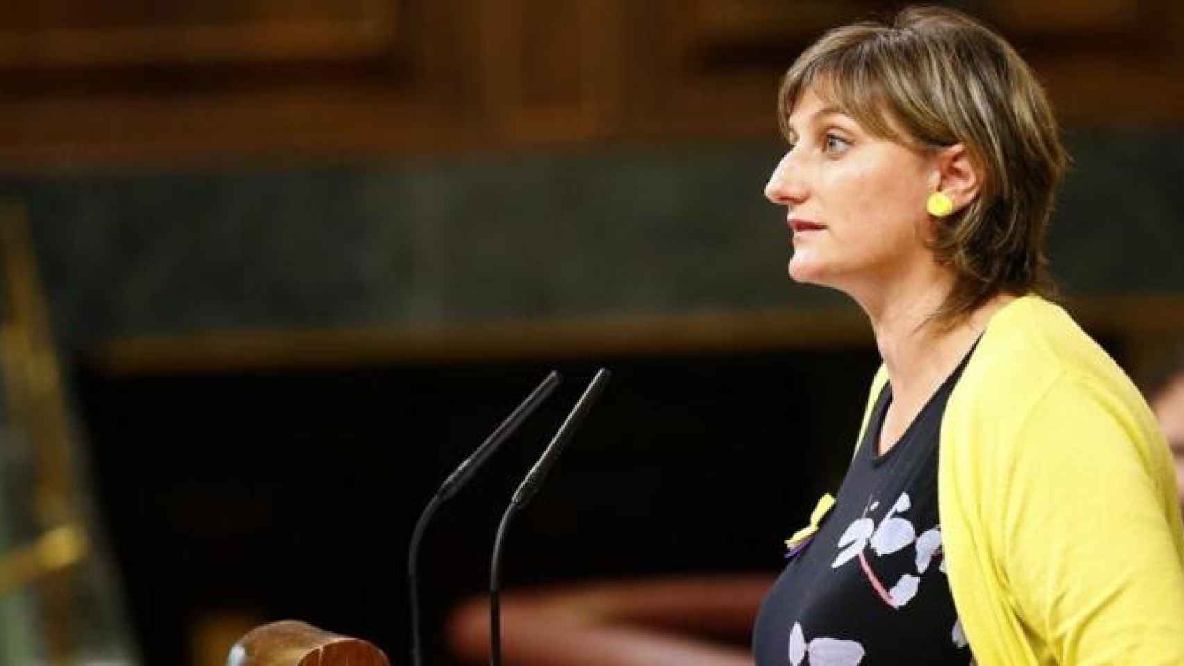Alba Vergés (ERC), consejera catalana de Salud, en una comparecencia en el Parlament / EFE