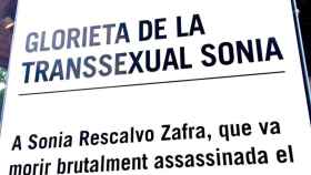 El homenaje a la transexual Sonia asesinada en el Parc de la Ciutadella en Barcelona