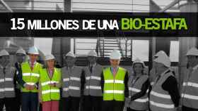 Inauguración de la planta de biocombustible de Barajas de Melo (Cuenca) que jamás llegó a estar a pleno rendimiento.