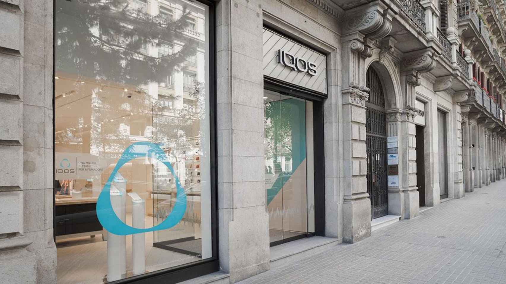 La nueva boutique de venta de dispositivos IQUOS en Barcelona / PHILIP MORRIS