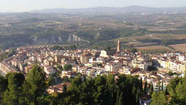 Vista aérea de Gelida