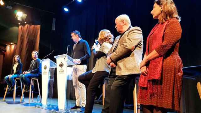 Roger Pallarols, director general del Gremio de Restauración de Barcelona, presentando el acto / CG