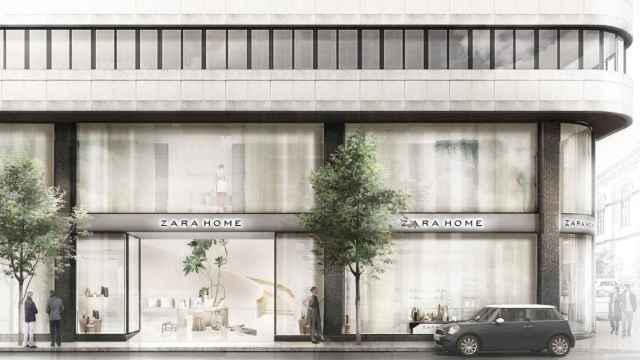 Recreación virtual de la futura tienda de Zara Home en A Coruña, la primera con la nueva imagen / INDITEX