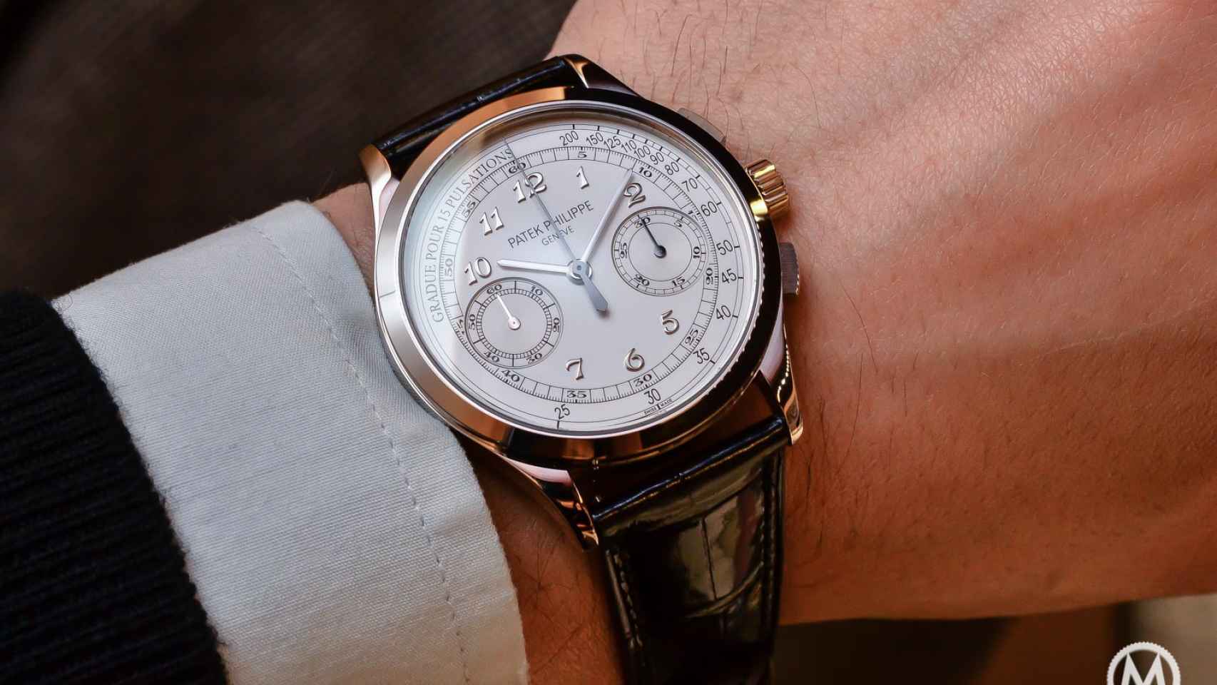 Un reloj de la firma de lujo Patek Phillipe