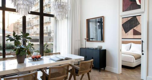 Imagen de uno de los pisos de The Onsider paseo de Gràcia / Cedida