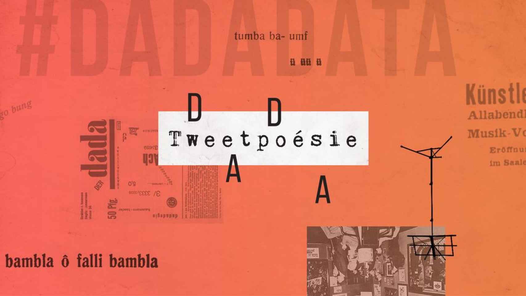 El Dada-Data es una iniciativa para escribir poemas en Twitter