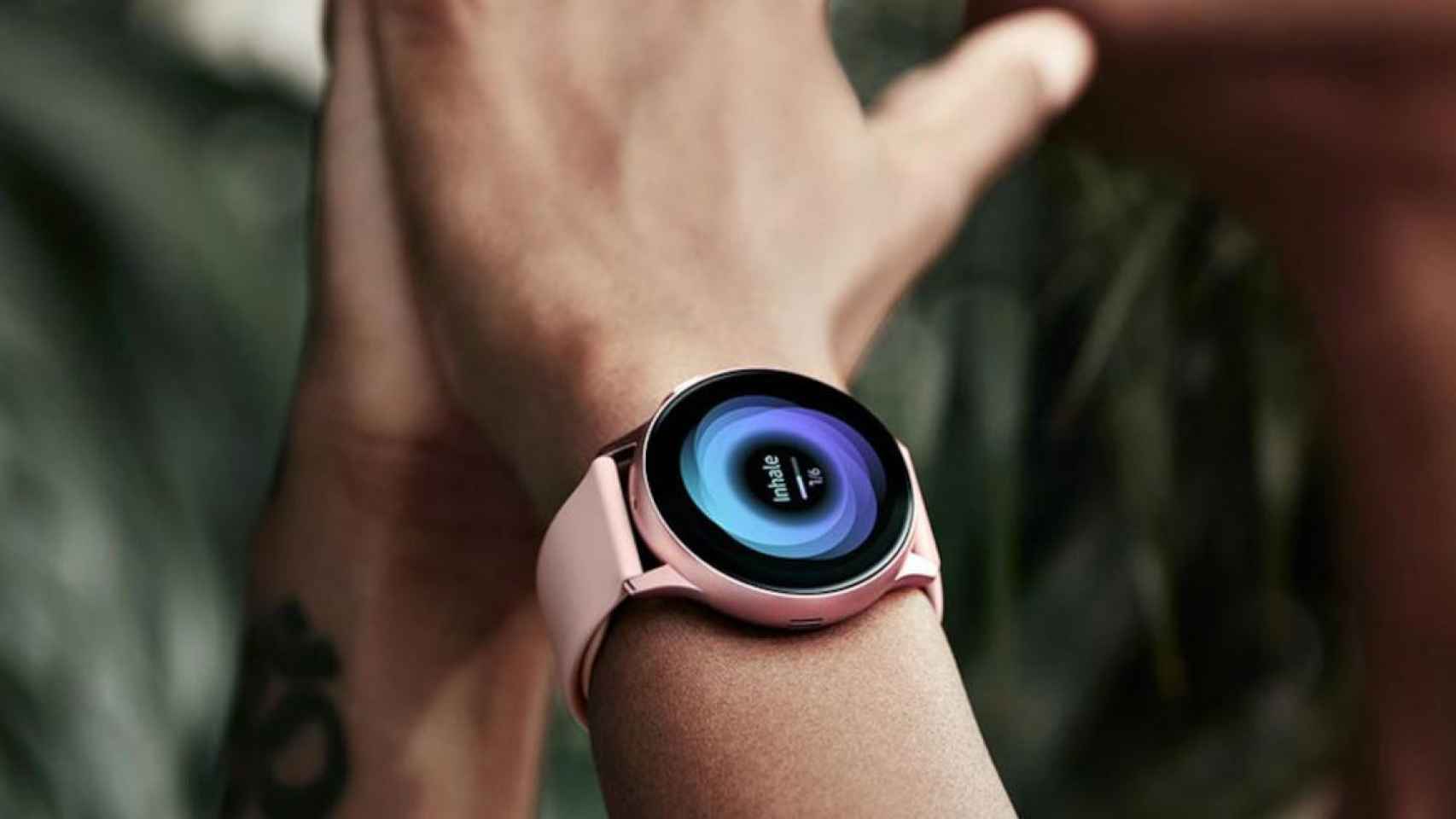 Un reloj inteligente de Samsung, que ha presentado hoy su interfaz One UI Watch / SAMSUNG
