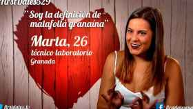 Marta, la granadina que acudió a 'First Dates' / CD