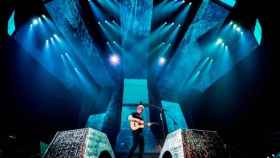 Ed Sheeran durante su actuación en el Palau Sant Jordi de Barcelona / EFE