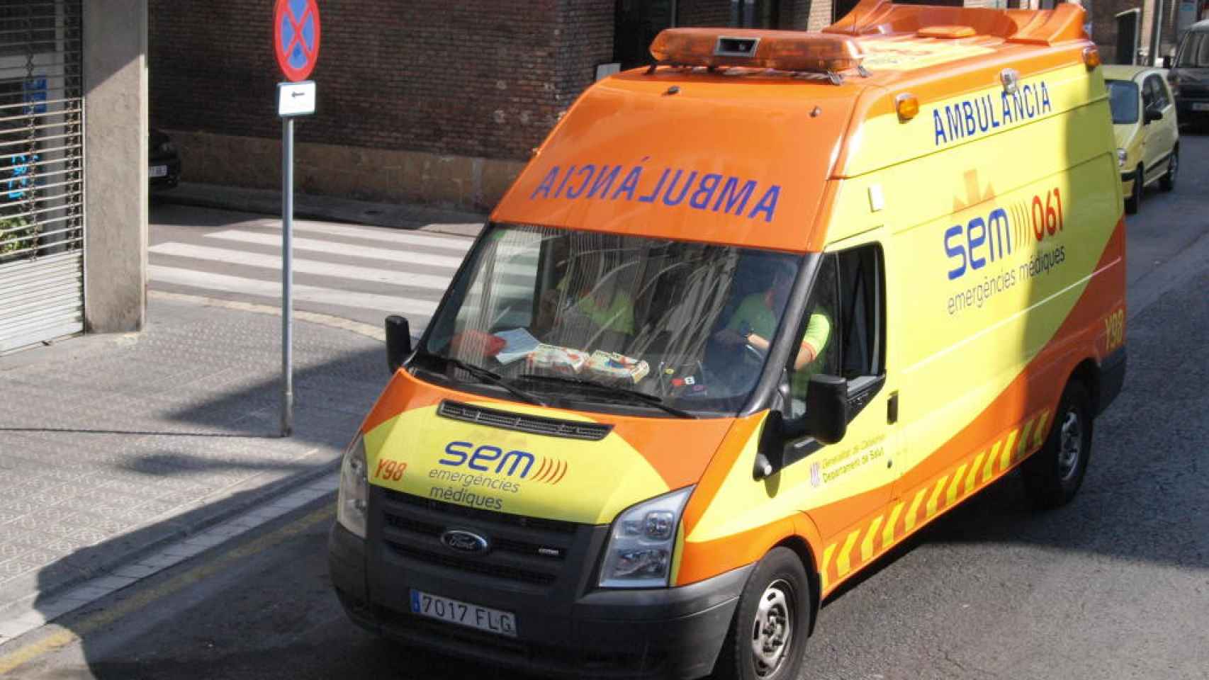 La niña cayó de un segundo piso en Girona
