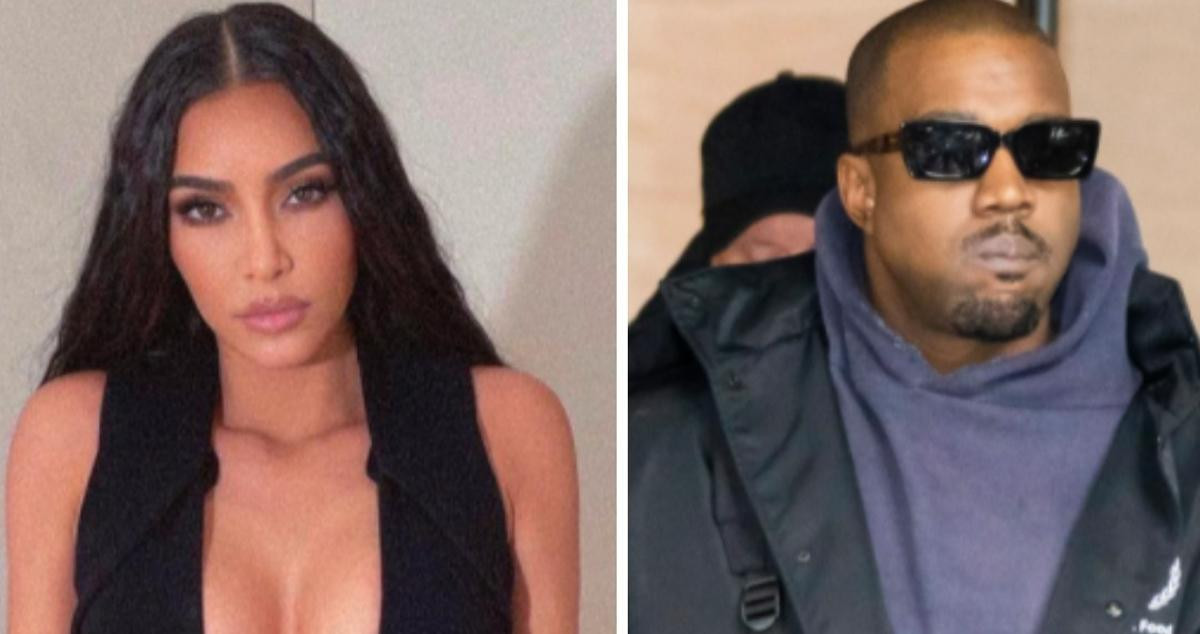 Kim Kardashian y Kanye West /INSTAGRAM