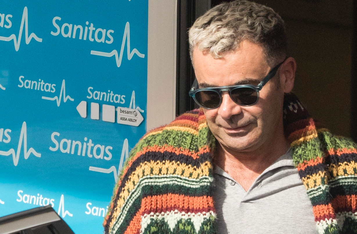 Jorge Javier Vázquez sale del hospital tras sufrir un ictus / EP