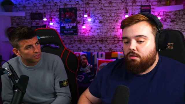 Gerard Pique e Ibai Llanos en un 'stream' del vasco / Twitch