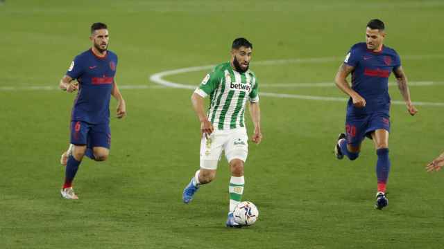 Fekir contra el Atlético de Madrid / EFE