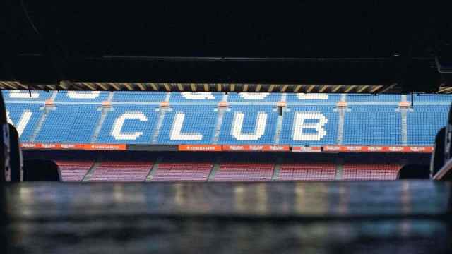 Imagen desde el interior del Camp Nou