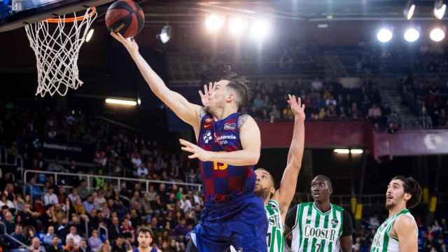 Thomas Heurtel en una acción de juego contra el Betis / FCB