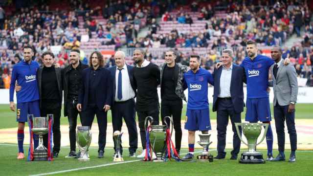 Así fue el homenaje al sextete | FCB