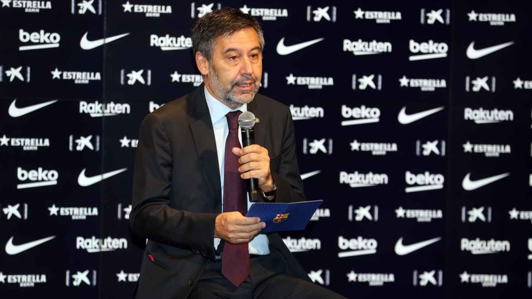 Josep Maria Bartomeu durante un acto /FCB