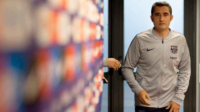 El entrenador del FC Barcelona, Ernesto Valverde / EFE