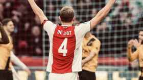 Una foto de Matthijs De Ligt durante un partido con el Ajax / INSTAGRAM