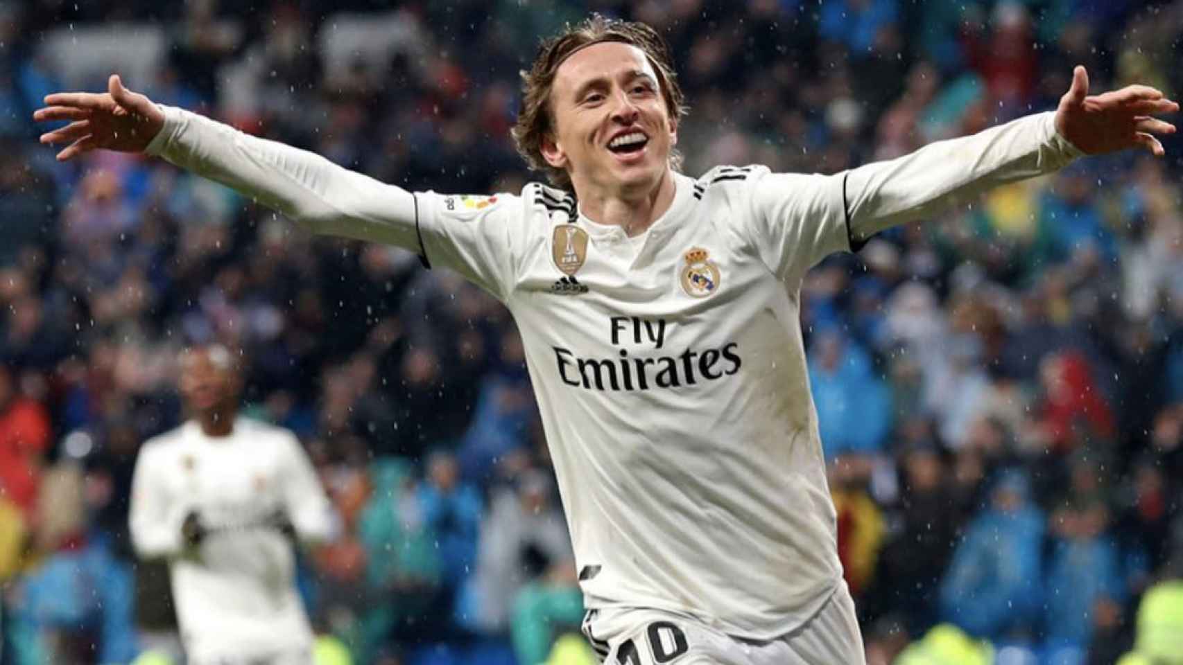 Una foto de Luka Modric celebrando un gol con el Real Madrid / INSTAGRAM
