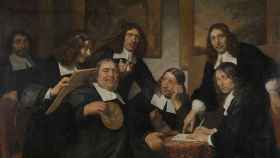 he Haarlem Painter's Guild, 1675, por una de las referencias de la cultura en Holanda, Jan de Bray