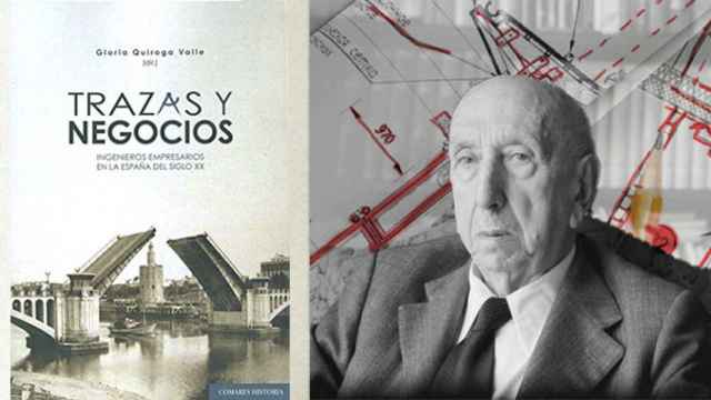 José Ortiz Echagüe, Ingeniero y piloto militar, protagoniza uno de los capítulos del libro 'Trazas y Negocios' / CEDIDA